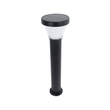 GloboStar® SOLARDIS 90523 LED Solar Bollard Light Κολωνάκι Κήπου Εξωτερικού Χώρου 10W 180lm 120° με Ενσωματωμένο Φωτοβολταϊκό Panel 6V 5W & Επαναφορτιζόμενη Μπαταρία Li-ion 3.2V 6000mAh με Αισθητήρα Ημέρας-Νύχτας - Αδιάβροχο IP65 Φ24 x Υ88cm Ψυχρό Λευκό 6000K - 2 Χρόνια Εγγύηση