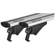 ΜΠΑΡΕΣ ΟΡΟΦΗΣ ΑΛΟΥΜΙΝΙΟΥ BLADE M SILVER 118cm ΜΕ ΑΚΡΑ ALFA HIGH ΓΙΑ FLUSH / STANDARD RAILS MENABO - 2 ΤΕΜ.