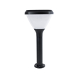 GloboStar® SOLARMIS 90521 LED Solar Bollard Light Κολωνάκι Κήπου Εξωτερικού Χώρου 10W 180lm 120° με Ενσωματωμένο Φωτοβολταϊκό Panel 6V 5W & Επαναφορτιζόμενη Μπαταρία Li-ion 3.2V 6000mAh με Αισθητήρα Ημέρας-Νύχτας - Αδιάβροχο IP65 Φ26 x Υ60cm Ψυχρό Λευκό 6000K - 2 Χρόνια Εγγύηση