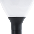 GloboStar® SOLARMIS 90521 LED Solar Bollard Light Κολωνάκι Κήπου Εξωτερικού Χώρου 10W 180lm 120° με Ενσωματωμένο Φωτοβολταϊκό Panel 6V 5W & Επαναφορτιζόμενη Μπαταρία Li-ion 3.2V 6000mAh με Αισθητήρα Ημέρας-Νύχτας - Αδιάβροχο IP65 Φ26 x Υ60cm Ψυχρό Λευκό 6000K - 2 Χρόνια Εγγύηση