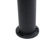 GloboStar® SOLARDIS 90523 LED Solar Bollard Light Κολωνάκι Κήπου Εξωτερικού Χώρου 10W 180lm 120° με Ενσωματωμένο Φωτοβολταϊκό Panel 6V 5W & Επαναφορτιζόμενη Μπαταρία Li-ion 3.2V 6000mAh με Αισθητήρα Ημέρας-Νύχτας - Αδιάβροχο IP65 Φ24 x Υ88cm Ψυχρό Λευκό 6000K - 2 Χρόνια Εγγύηση