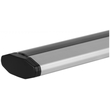 ΜΠΑΡΕΣ ΟΡΟΦΗΣ ΑΛΟΥΜΙΝΙΟΥ BLADE L SILVER 127cm ΜΕ ΑΚΡΑ GAMMA FLAT ΓΙΑ FLUSH / STANDARD RAILS MENABO - 2 ΤΕΜ.