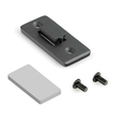 ΦΟΡΤΙΣΤΗΣ USB TYPE A+C (2 ΘΥΡΕΣ) ΜΕ  ΒΑΣΗ ΣΤΗΡΙΞΗΣ ΤΙΜΟΝΙΟΥ ΑΔΙΑΒΡΟΧΟΣ MOTO 12V 18W 22-32mm TREK X LAMPA - 1 ΤΕΜ.