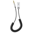 ΑΝΤΑΠΤΟΡΑΣ AUDIO BLUETOOTH 5.0 ΑΠΟ USB ΣΕ AUX ΜΑΥΡΟ ΣΠΙΡΑΛ AMIO - 1 τεμ.