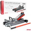 ΓΡΥΛΟΣ ΥΔΡΑΥΛΙΚΟΣ ΜΕ ΡΟΔΕΣ 2.000KG (ΥΨΟΣ 85-375mm) AMIO - 1 Τεμ.