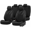 ΚΑΛΥΜΜΑΤΑ ΚΑΘΙΣΜΑΤΩΝ OTOM RUBY 1202 GREY/BLACK ΜΑΥΡΟ/ΓΚΡΙ ΣΚΟΥΡΟ ΛΙΝΟ & ΔΕΡΜΑΤΙΝΗ SETΑΜΙΟ - 1 σετ.