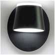 100424 Mason Μεταλλική Απλίκα LED 6W Λευκό Ημέρας 4000K Μαύρο
