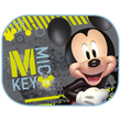 ΗΛΙΟΠΡΟΣΤΑΣΙΕΣ ΠΛΑΙΝΕΣ MICKEY ΜΕ ΒΕΝΤΟΥΖΑ 44x35cm AMIO - 2 Τεμ.