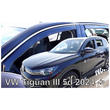 ΑΝΕΜΟΘΡΑΥΣΤΕΣ ΓΙΑ VW TIGUAN 5D 2022+ ΣΕΤ ΑΥΤΟΚΙΝΗΤΟΥ ΑΠΟ ΕΥΚΑΜΠΤΟ ΦΙΜΕ ΠΛΑΣΤΙΚΟ HEKO - 4 ΤΕΜ.