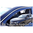 ΑΝΕΜΟΘΡΑΥΣΤΕΣ ΓΙΑ VW TIGUAN 5D 2024+ ΖΕΥΓΑΡΙ ΑΠΟ ΕΥΚΑΜΠΤΟ ΦΙΜΕ ΠΛΑΣΤΙΚΟ HEKO - 2 ΤΕΜ.