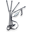 100497 Grow Light LED Ανάπτυξης Φυτών Γλάστρας με 4 Κινούμενες Κεφαλές & Βάση Μανταλάκι