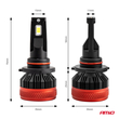 ΛΑΜΠΕΣ LED CAN-BUS HΒ3 9005 9>16V 90W 6.500K 9900lm (ΜΕ ΑΝΕΜΙΣΤΗΡΑΚΙ) X3 SERIES AMIO - 2 Τεμ.