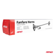 ΚΟΡΝΑ ΠΝΕΥΜΑΤΙΚΗ ΜΟΝΗ 12/24V 115dB LOW TONE ΜΗΚΟΣ:620mm ΧΡΩΜΙΟ ΑΜΙΟ - 1 ΤΕΜ.
