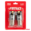ΛΑΜΠΑΚΙΑ P21/5W BAY15d 12/24V 6.000K 4xSMD LED CAN-BUS ΛΕΥΚΟ PRO SERIES AMIO - 2 Τεμ.