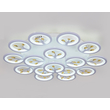 Φωτιστικό οροφής LED - Πλαφονιέρα με Dimmer - 5156-15WH - 943734