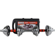 Σετ αλτήρες γυμναστικής με μπάρα - 20kg - 556646