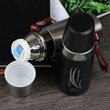 Φορητό παγούρι-θερμός με ποτήρι - 750ml - 954279 - Red
