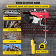 VEVOR Lift Electric Hoist 550Lbs/1100Lbs Electric Hoist 220V Overhead Crane Lift Electric Wire Hoist Τηλεχειριστήριο | VEVOR GR