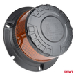 ΦΑΡΟΣ HEAVY DUTY W28B 12/24V ΠΟΡΤΟΚΑΛΙ 16LED ΒΙΔΩΤΟΣ Υ77mm Φ110mm AMIO - 1 τεμ.