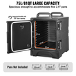 VEVOR Insulated Food Carrier Stackable Catering Dishbox 81QT Chafing Dish