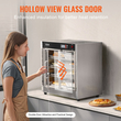 VEVOR Hot Box Food Warmer 4-Tier Concession Θερμαντικό ντουλάπι με δίσκο νερού