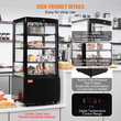 Ψυγειοθήκη VEVOR Βιτρίνα Ψυγείου Bakery Display Θήκη Ψυγείου 3 cu.ft/85L 3-Tier
