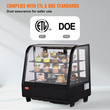 Ψυγείο VEVOR Βιτρίνα Ψυγείου Bakery Display Θήκη Ψυγείου 3,5 cu.ft/100L 2-Tier