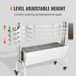 VEVOR Roaster Spit Rotisserie BBQ Grill ολόκληρο χοιρινό αρνί κοτόπουλο Roaster 50W 90LBS