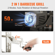 VEVOR Roaster Spit Rotisserie BBQ Grill ολόκληρο χοιρινό αρνί κοτόπουλο Roaster 50W 90LBS