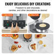 VEVOR Electric Ice Cream Cone Maker Commercial Waffle Cone Roll Egg 1230W
