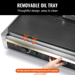 VEVOR Εμπορική σχάρα Panini Press Grill Electric Sandwich Maker Plate 485x230mm