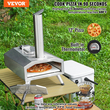 VEVOR 12&quot; Εξωτερικός Φούρνος Πίτσας Φορητός Φούρνος Πίτσας Πέλλετ ξύλου Μπάρμπεκιου από ανοξείδωτο ατσάλι