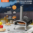 VEVOR 12&quot; Υπαίθριος Φούρνος Πίτσας Φορητός Φορητός Ξύλος Πέλλετ Πίτσας Φούρνος Σίδερο Σπρέι Κάμπινγκ
