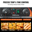 VEVOR Commercial Electric Deep Fryer 3000W 9L από ανοξείδωτο ατσάλι Αναβάθμιση 200°C