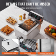 VEVOR Commercial Electric Deep Fryer 3000W 9L από ανοξείδωτο ατσάλι Αναβάθμιση 200°C
