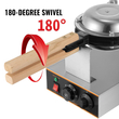 VEVOR Commercial Egg Waffle Make 220V 1400W Bubble Waffle Maker Ανοξείδωτο Steel Egg Waffle Maker 30pcs Egg Waffle Maker Professional Bubble Egg Waffles Machine Cake Waffle Baker