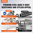 VEVOR Commercial τραπέζι εργασίας Σταθμός εργασίας 48 x 24 ιντσών Πτυσσόμενο Εμπορικό τραπέζι προετοιμασίας, βαρέως τύπου πτυσσόμενο τραπέζι από ανοξείδωτο χάλυβα με φορτίο 661 λίβρες, Τραπέζι εργασίας κουζίνας, Ασημένιο νησί κουζίνας από ανοξείδωτο χάλυβα