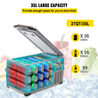 VEVOR Car Refrigerator 35L Compressor Portable Μικρό Ψυγείο Αυτοκινήτου Ψυγείο Κατάψυξη Vehicle Car Truck RV Boat Mini Cooler for Driving Travel Fishing Outdoor and Home