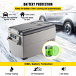 VEVOR Car Refrigerator 35L Compressor Portable Μικρό Ψυγείο Αυτοκινήτου Ψυγείο Κατάψυξη Vehicle Car Truck RV Boat Mini Cooler for Driving Travel Fishing Outdoor and Home