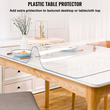 Κάλυμμα τραπεζιού τραπεζομάντιλο Pvc 1,5 mm 114 X 254 cm Clear Crystal Τραπεζάκι σαλονιού Good