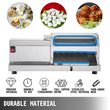 Μηχάνημα αποφλοίωσης αυγών ορτυκιού VEVOR 60KG/H Quail Egg Sheller 25W Quail Egg Sheller Automatic Quail Egg Peeling Machine Ανοξείδωτο ατσάλι Μηχάνημα αποφλοίωσης αυγών πουλιών για βραστό αυγό ορτυκιού