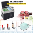 VEVOR Car Refrigerator 50L Compressor Portable Μικρό Ψυγείο Αυτοκινήτου Ψυγείο Καταψύκτης Vehicle Car Truck RV Boat Mini Electric Cooler for Driving Travel Fishing Outdoor and Home