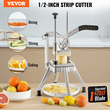VEVOR Εμπορικός κόφτης λαχανικών φρούτων 1/2″ Blade Heavy Duty Professional Food Dicer Kattex Κόφτης τηγανιτός Κόφτης κρεμμυδιού Ανοξείδωτος χάλυβας για πιπεριές ντομάτας Μανιτάρι πατάτας, κομματάκι