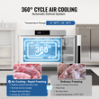 VEVOR 32L Commercial Blast Freezer 4 Δίσκοι Blast Chiller Chiller Παγωτό θαλασσινών