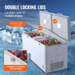 VEVOR Chest Freezer 19,8 cu.ft / 561 L Μεγάλη κατάψυξη &amp; 4 αφαιρούμενα καλάθια