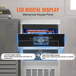 VEVOR Commercial Ice Maker Ανεξάρτητη Μηχανή Ντουλάπας 90lbs/24H 45 Ice Cubes
