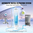 VEVOR Commercial Ice Maker Ανεξάρτητη Μηχανή Ντουλάπας 100lbs/24H 45 Ice Cubes