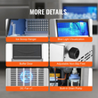 VEVOR Commercial Ice Maker Ανεξάρτητη Μηχανή Ντουλάπας 80lbs/24H 40 Ice Cubes