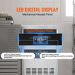 VEVOR Commercial Ice Maker Ανεξάρτητη Μηχανή Ντουλάπας 110lbs/24H 60 Ice Cubes