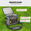 Τσάντα VEVOR Soft Cooler, 24 κονσέρβες τσάντα ψύξης μαλακής όψης στεγανή με φερμουάρ, αδιάβροχη μονωμένη τσάντα μαλακού ψυγείου, ελαφρύ &amp; φορητό πτυσσόμενο ψυγείο για παραλία, πεζοπορία, πικνίκ, κάμπινγκ, ταξίδια